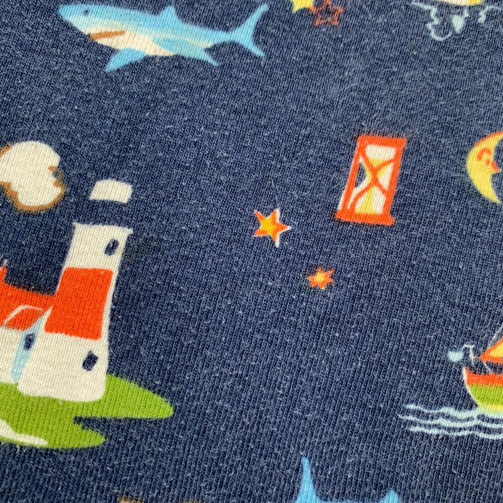 Hanna Andersson Pirate Port Short Johns Pajamas - Picture 4 of 8